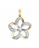 Petite flower charm Pendant