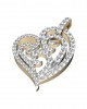 Simply Endearing Diamond Heart Pendant