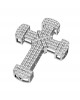 Sparkling Cross pendant with diamonds