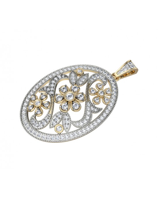 Stylish diamond Pendant