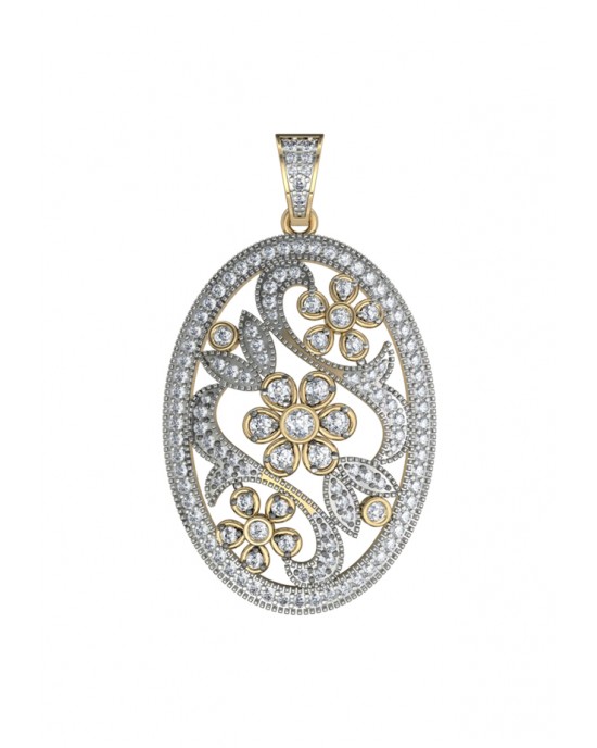 Stylish diamond Pendant