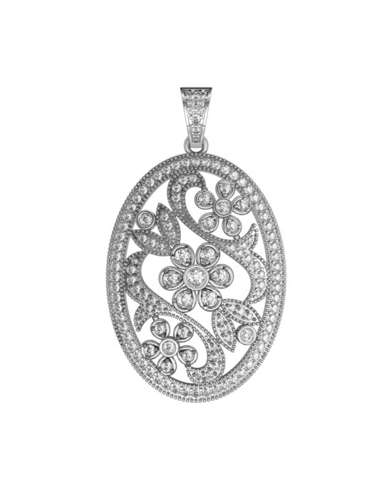 Stylish diamond Pendant