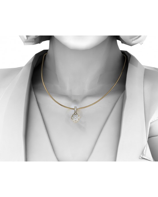 Winsome Daily Wear Diamond Pendant