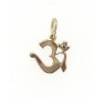 Gold Om Pendant