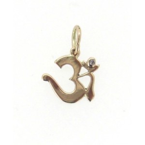 Gold Om Pendant