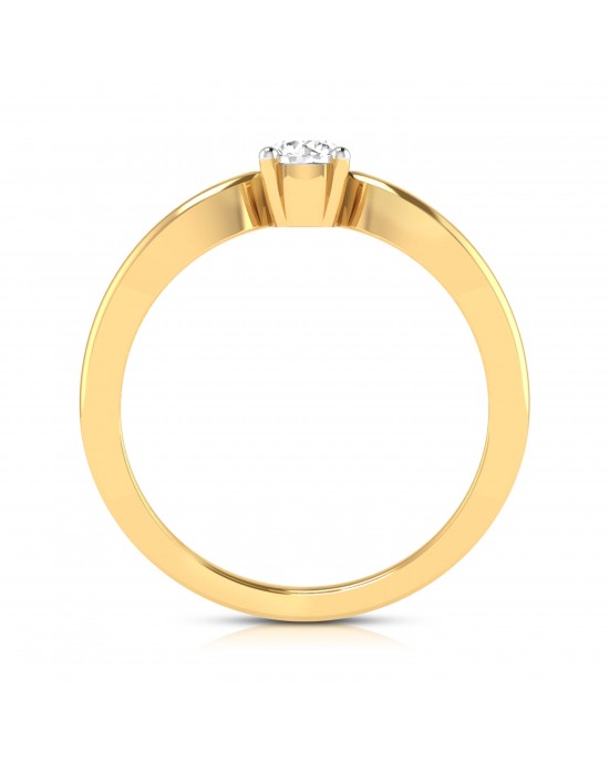 Leia diamond ring in 14k  Gold