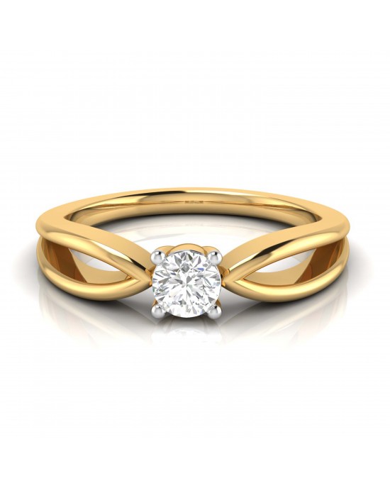 Leia diamond ring in 14k  Gold