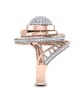 Lora designer diamond ring in gold