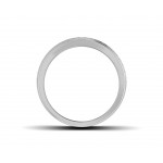 Veola Wide diamond Band in 18k gold