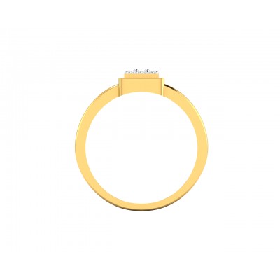 Matt Diamond Engagement Ring for Men