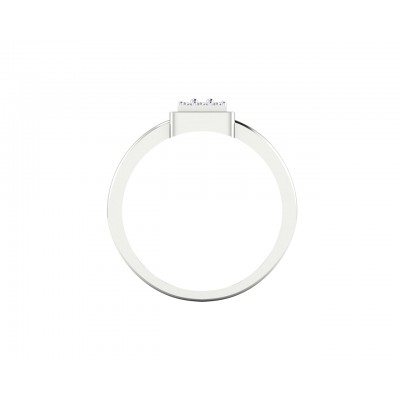 Matt Diamond Engagement Ring for Men