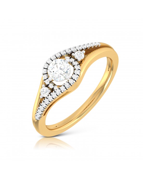 Dorothy Diamond Ring in 14k Gold