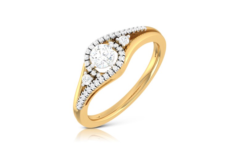 Dorothy Diamond Ring in 14k Gold