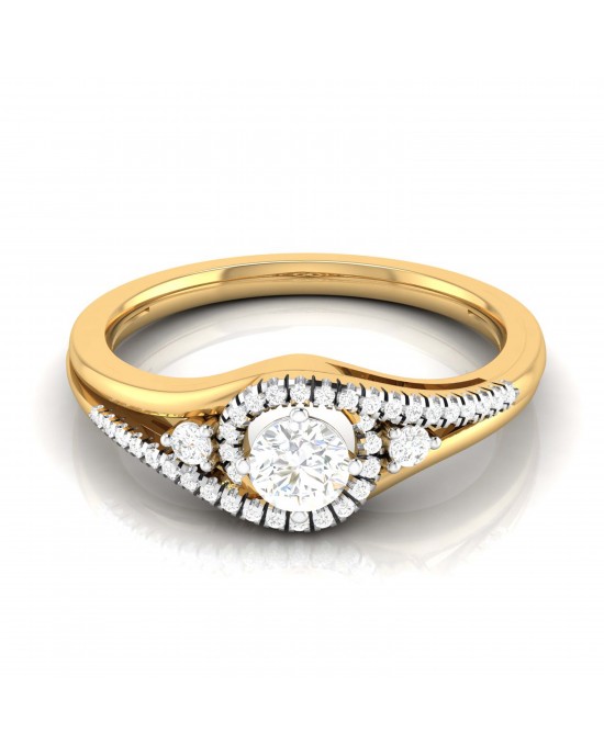 Dorothy Diamond Ring in 14k Gold