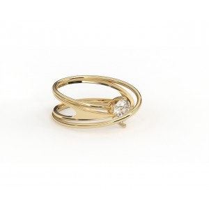 Sansa Diamond Ring in 14k Gold