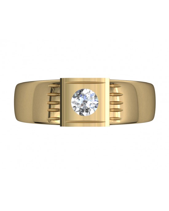 Akshay Men's Solitaire Engagement Ring