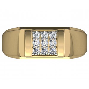 Ansh Diamond Engagement Ring for Men