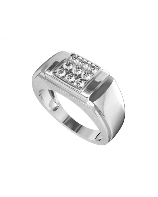 Ansh Diamond Engagement Ring for Men