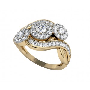 Alluring Diamond engagement ring