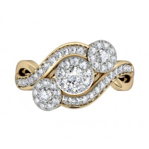 Alluring Diamond engagement ring