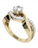 Alluring Solitaire diamond Engagement Ring