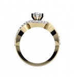 Alluring Solitaire diamond Engagement Ring