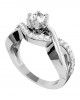 Alluring Solitaire diamond Engagement Ring