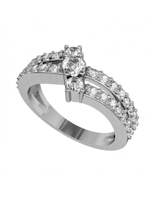 Appealing Diamond Solitaire ring