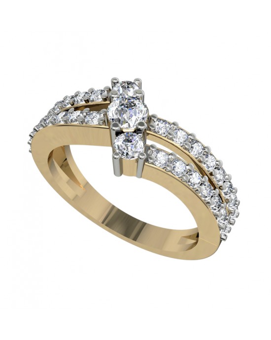 Appealing Diamond Solitaire ring