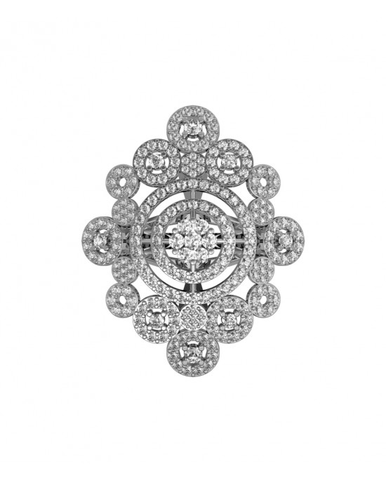 Apsara Designer Diamond Cocktail Ring