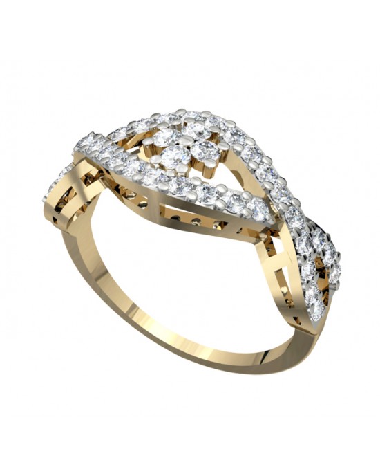 Daily wear simple Diamond Ring