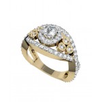 Delicate Diamond Engagement Ring