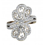 Designer Diamond Cocktail Ring