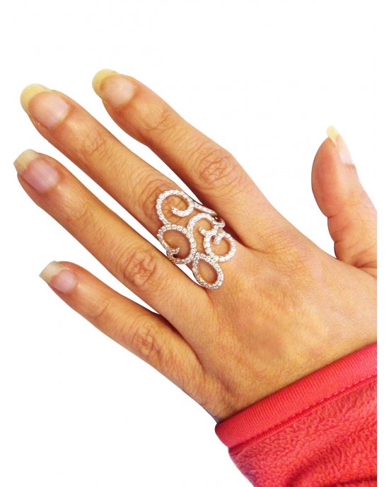 Buy 50+ Cocktail Rings Online | BlueStone.com - India's #1 Online Jewellery  Brand