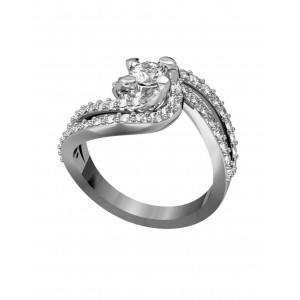 Diamond Solitaire Engagement Ring