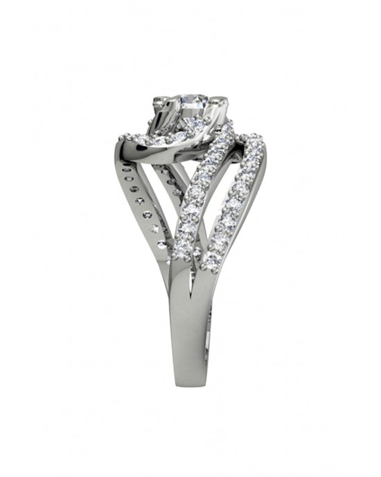 Diamond Solitaire Engagement Ring