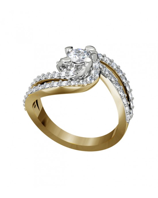 Diamond Solitaire Engagement Ring