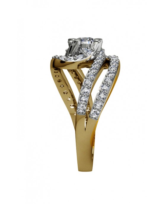 Diamond Solitaire Engagement Ring