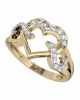 Endearing Diamond Heart Ring 