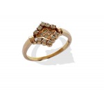 Gold Ring with Diamonds