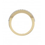 Graceful diamond band