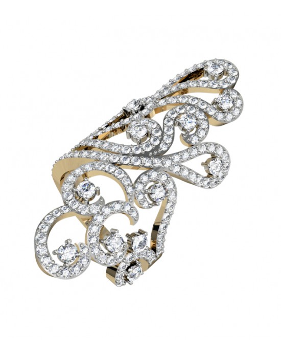 Grandiose Diamond Cocktail ring