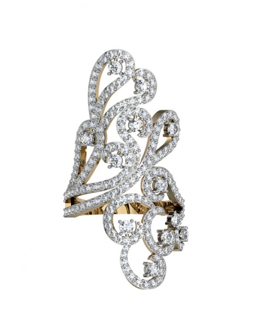 Grandiose Diamond Cocktail ring