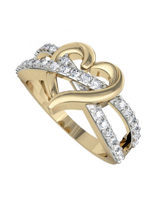 Lovable Heart ring 