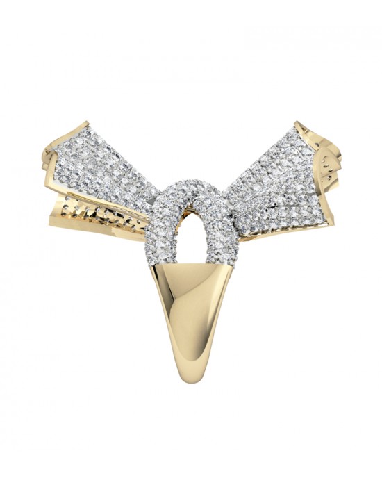 Penelope Diamond Cocktail ring in gold