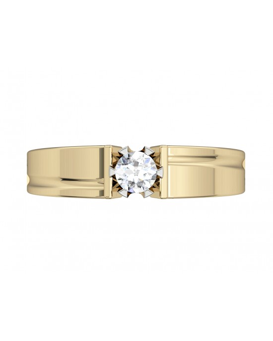 Pratap Solitaire Diamond Ring for Men