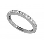 Nicole Eternity diamond band