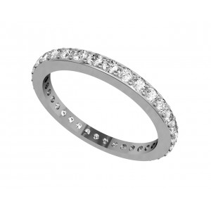 Nicole Eternity diamond band