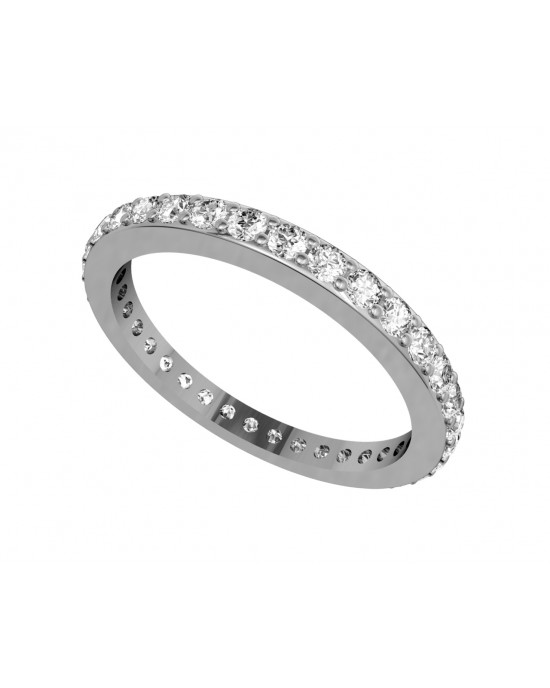 Nicole Eternity diamond band