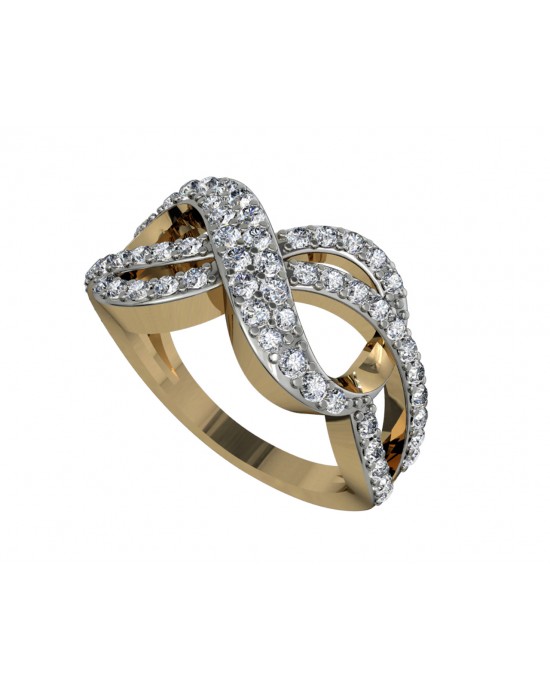 Infinity Diamond Ring